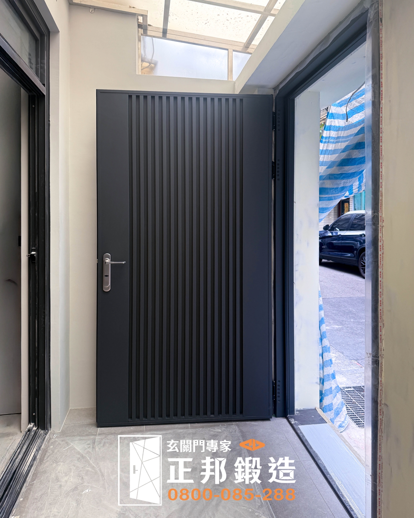 C9B-2041 (FR-2910)士林簡約質感大門