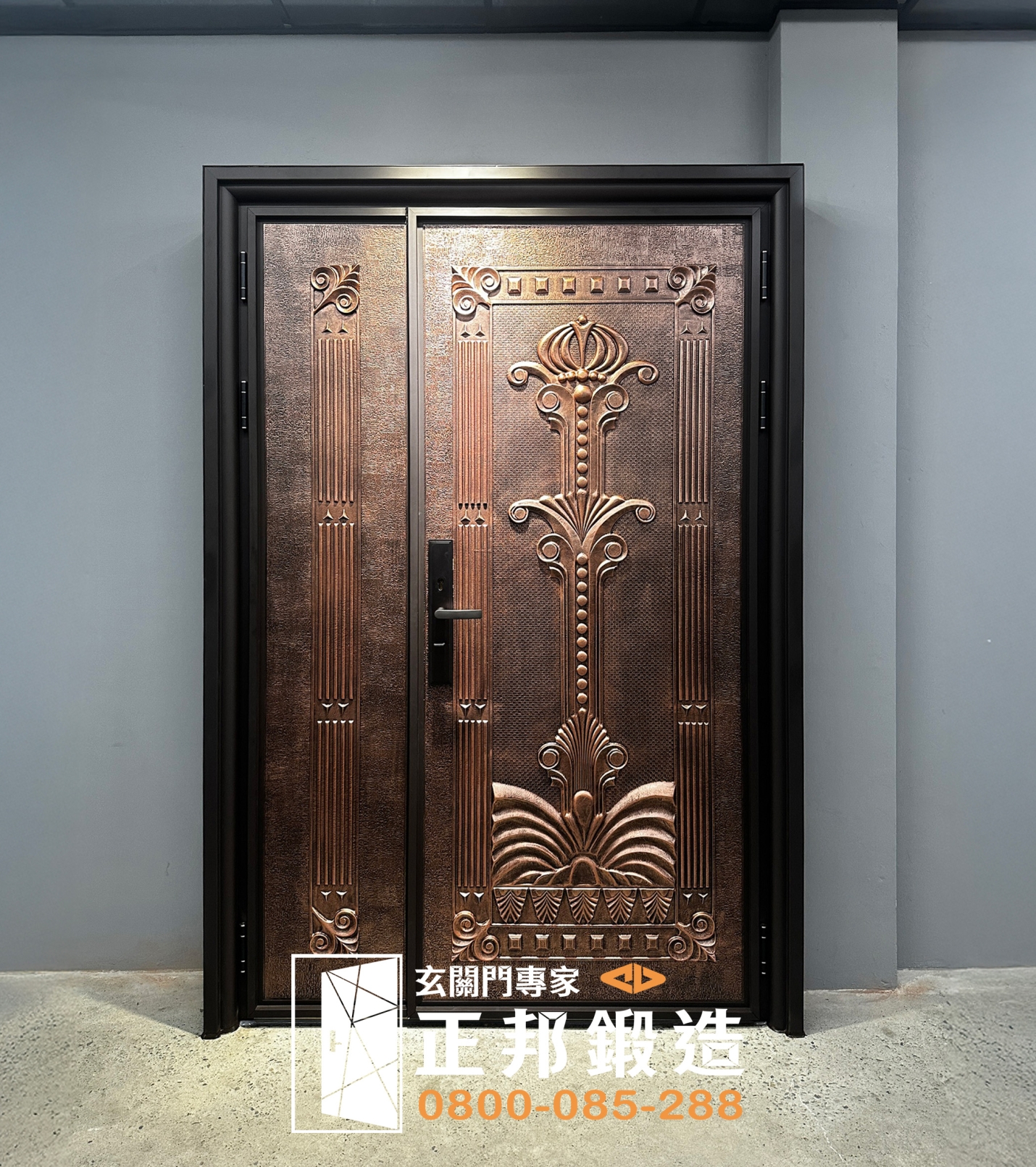 C9A-1042 FR-8679 刷紅古銅色 藝術大斗框 (16)