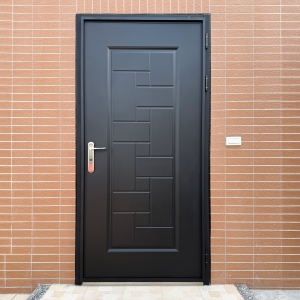 (平板)幾何格子玄關門C9B-2021