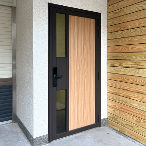 度假風透光玻璃門 C9B-3019