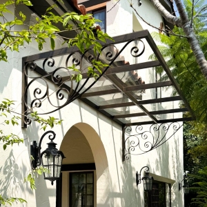 古典鍛造遮雨棚 C9G-1028