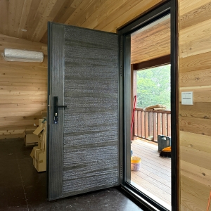 全鑄鑄鋁門 風化直紋C9A-1050