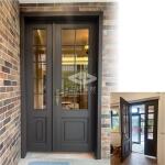 宜蘭縣羅東鎮玻璃門,實例照片,玄關門安裝