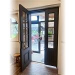宜蘭縣羅東鎮玻璃門,實例照片,玄關門安裝