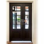 宜蘭縣羅東鎮玻璃門,實例照片,玄關門安裝