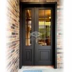 宜蘭縣羅東鎮玻璃門,實例照片,玄關門安裝