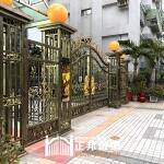 C9C-1104 【板橋社區大門更新】鍛造社區大門安裝廠商 正邦鍛造(3803)