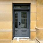 林口玻璃玄關門安裝C9B-1078 (烤漆顏色FR-2910M1) (3)