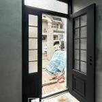 淡水子母門安裝C9B-1078 (烤漆顏色FR-81255) (5)