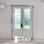 雙開玻璃玄關門安裝C9B-1078 (烤漆顏色FR-1737M2) (2)