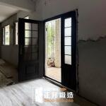 淡水子母門安裝C9B-1078 (烤漆顏色FR-81255) (8)