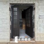 淡水子母門安裝C9B-1078 (烤漆顏色FR-81255) (9)