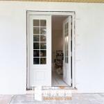 雙開玻璃玄關門安裝C9B-1078 (烤漆顏色FR-1737M2) (5)