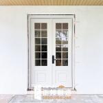 雙開玻璃玄關門安裝C9B-1078 (烤漆顏色FR-1737M2) (4)