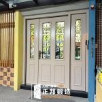 C9B-1098 門面換新 (門扇FR-2457.門花FR-9622) 新竹新做門面換新安裝 (8)