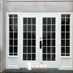 新竹透天雙開玻璃門面C9B-1078 (烤漆顏色FR-1738) (3)