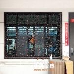 歐式風格紅古銅色防盜鐵窗C9D-1069