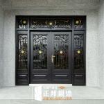 C9B-4014 (烤漆顏色FR-91024)門花(FR-91024+花葉挑金) 花蓮門面換新 (5)