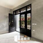 C9B-4014 (烤漆顏色FR-91024)門花(FR-91024+花葉挑金) 花蓮門面換新 (6)