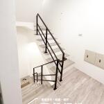 C9E-1072 (烤漆顏色FR-8677G)中壢樓梯扶手 簡單樓梯扶手款式安裝 (2)