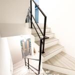 C9E-1072 (烤漆顏色FR-8677G)中壢樓梯扶手 簡單樓梯扶手款式安裝 (4)