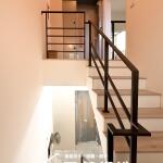 C9E-1072 (烤漆顏色FR-8677G)中壢樓梯扶手 簡單樓梯扶手款式安裝 (7)