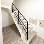 C9E-1072 (烤漆顏色FR-8677G)中壢樓梯扶手 簡單樓梯扶手款式安裝 (6)