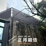 C9F-2089 塑木欄杆 (FR-2898G+長城板塑木-緬釉色) 新北OT塑木欄杆 (4)