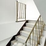 C9E-1056 (鍛造色3804) 桃園復古金屬色室內樓梯扶手安裝 (5)