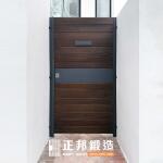 C9C-4020 (烤漆顏色FR-2910M1.南方柚木色)台北庭院門安裝 廠商推薦 (2)