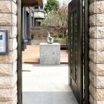 C9B-1099 (鍛造漆顏色3810) 台北庭院門安裝 (1)