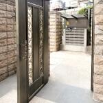 C9B-1099 (鍛造漆顏色3810) 台北庭院門安裝 (5)