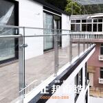 C9F-1004不鏽鋼原色欄杆 台北玻璃欄杆安裝 戶外玻璃欄杆廠商 (6)