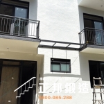 C9F-2072 (烤漆顏色FR-2898G)桃園欄杆廠商 欄杆安裝 (2)