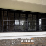C9D-2026 (烤漆顏色FR-9622M1) CB-490 三灣鄉鐵花窗 防盜鐵窗安裝 (13)