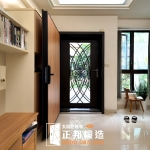 C9B-1035 (烤漆顏色FR-81255)平鎮包框換門 雙玄關換門 (1)