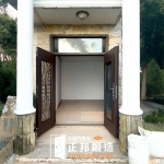 C9B-1005 雙開門 (烤漆顏色FR-8677) 桃園大門 (1)