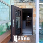 C9B-1005 三合一通風門 (烤漆顏色FR-8677) 桃園換門 (2)