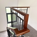 C9E-1081 (FR-9622) 新屋樓梯扶手 木扶手面 樓梯廠商推薦 (1)