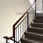 C9E-1081 (FR-9622) 新屋樓梯扶手 木扶手面 樓梯廠商推薦 (1)