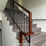 C9E-1081 (FR-9622) 新屋樓梯扶手 木扶手面 樓梯廠商推薦 (1)