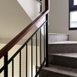 C9E-1081 (FR-9622) 新屋樓梯扶手 木扶手面 樓梯廠商推薦 (1)