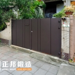 C9C-2070雙開簡約庭院門 (烤漆顏色FR-8679M1)