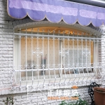 C9D-1041 台北防盜窗(噴漆白色)  (2)