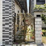 C9C-2027 雙開庭院門 三芝施工換門安裝 (1)