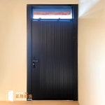 C9B-2058 (烤漆顏色FR-9622M1)開天 乾式施工換門安裝  (3)