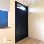 C9B-2058 (烤漆顏色FR-9622M1)開天 乾式施工換門安裝  (1)