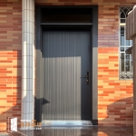 C9B-2058 (烤漆顏色FR-9622M1)開天 乾式施工換門安裝  (2)