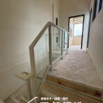C9E-2012 (烤漆顏色FR-1737M2、10光強) 芎林樓梯扶手廠商安裝 (2)