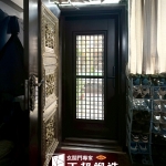 C9B-1069三合一通風門 (烤漆顏色FR-8675) 楊梅乾式施工換門安裝 (2)